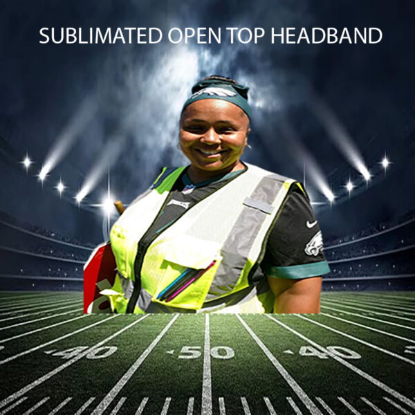 SUBLIMATED HEADBAND FULLY DECORATED