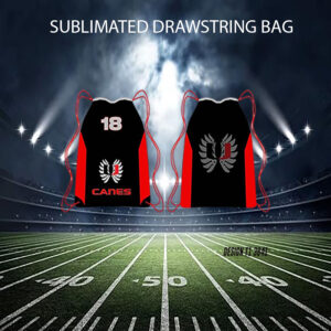 FULLY SUBLIMATED CUSTOMIZED DRAWSTRING BAG