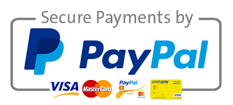 A group of credit cards and paypal logos.