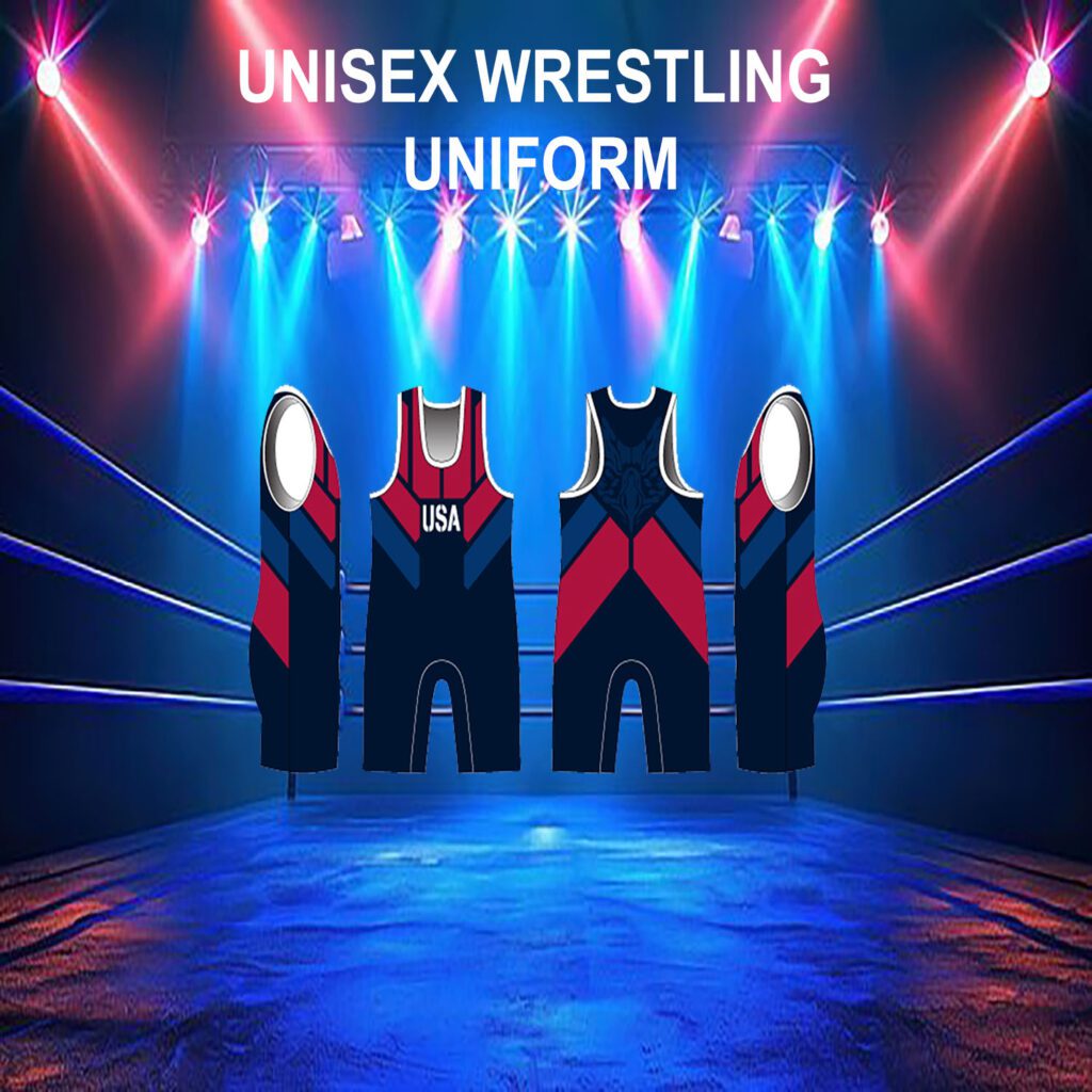 ONE PIECE (UNISEX) WRESTLING UNIFORM