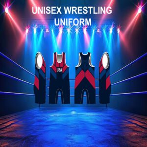 ONE PIECE (UNISEX) WRESTLING UNIFORM